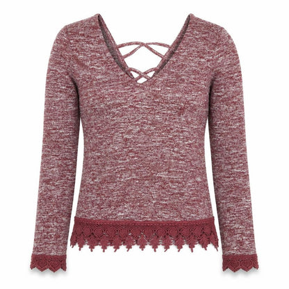 Miss Selfridge Womens Red   Pullover Jumper Size 4