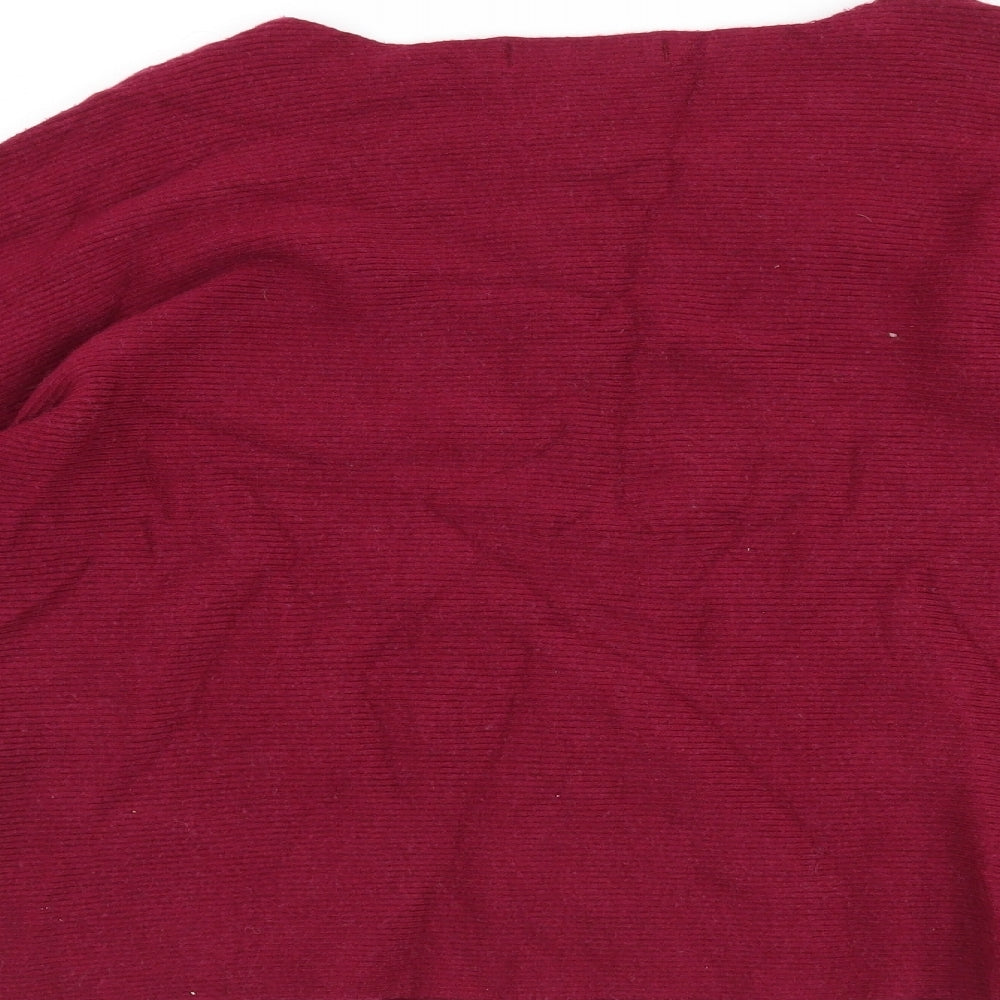 Nutmeg Womens Pink   Pullover Jumper Size 8