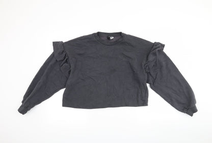 H&M Womens Grey   Pullover Jumper Size M