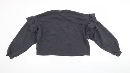 H&M Womens Grey   Pullover Jumper Size M