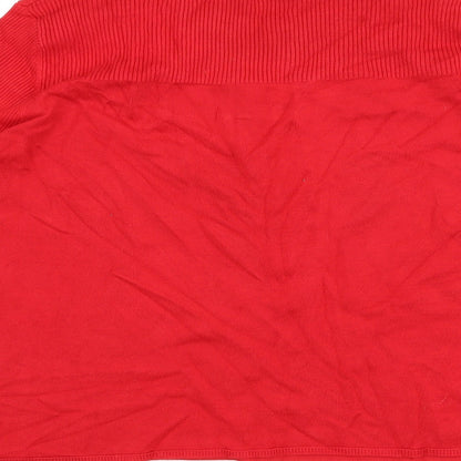 George Womens Red   Pullover Jumper Size 16