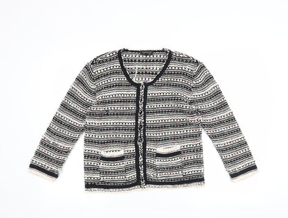 Topshop Womens Black   Cardigan Jumper Size 10