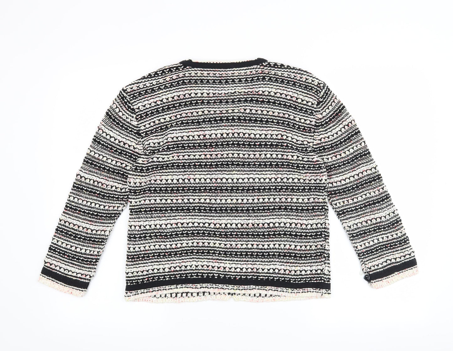Topshop Womens Black   Cardigan Jumper Size 10
