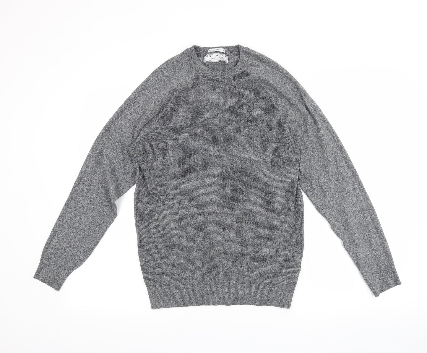 F&F Mens Grey   Pullover Jumper Size S