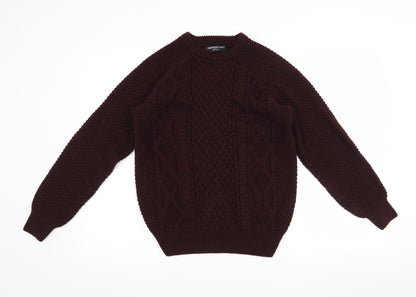 Cedar Wood State Mens Purple   Pullover Jumper Size S