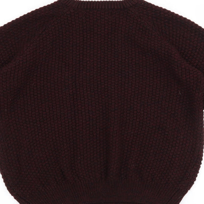 Cedar Wood State Mens Purple   Pullover Jumper Size S