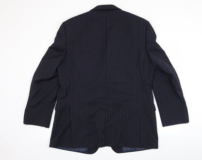 Mens UK Size M Marks and Spencer Regular Blue Suit Jacket