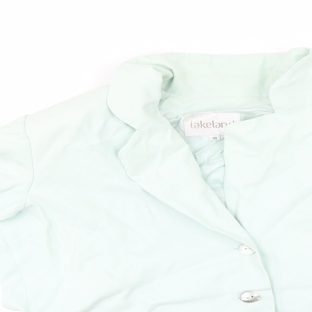 Lakeland Womens Blue   Jacket Coat Size 10