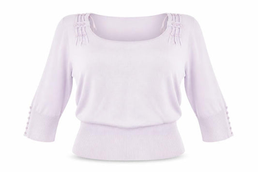 Womens UK Size 16 Roman Purple Basic Blouse