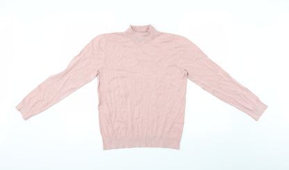 Full Circle Womens Pink   Pullover Jumper Size M