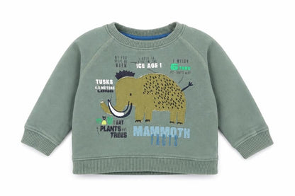 Mini Club Boys Green   Pullover Jumper Size 12-18 Months