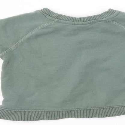 Mini Club Boys Green   Pullover Jumper Size 12-18 Months