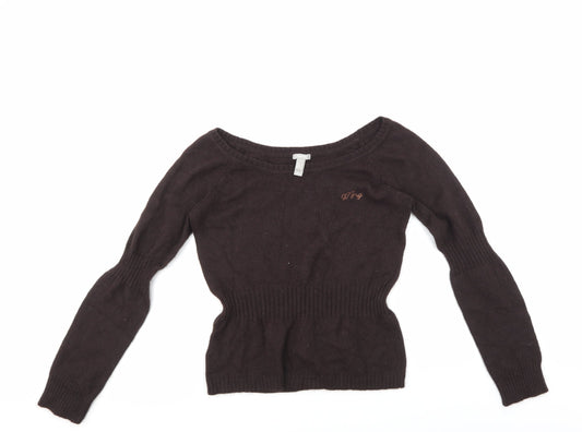 MNG Womens Brown   Pullover Jumper Size M