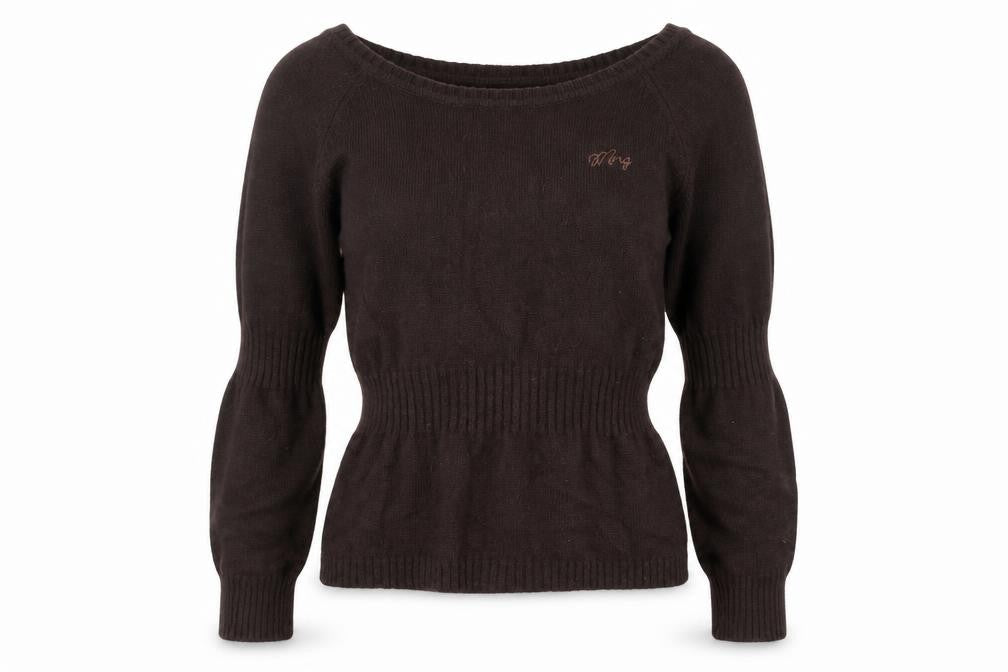 Mango Womens Brown   Pullover Jumper Size M