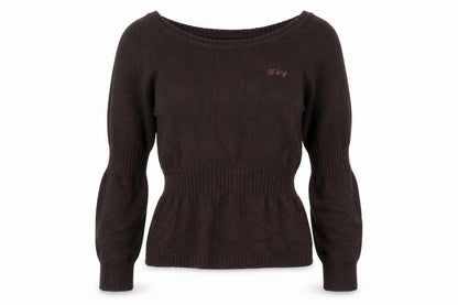 Mango Womens Brown   Pullover Jumper Size M