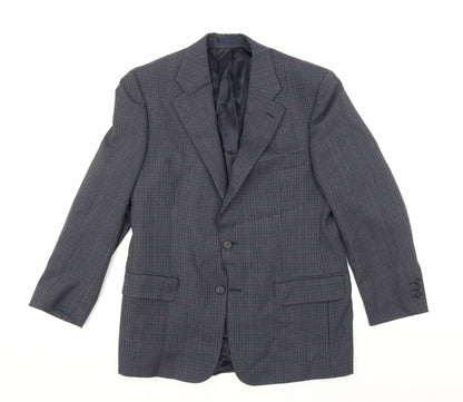 Mens UK Size 38 Preworn Regular Blue Suit Jacket