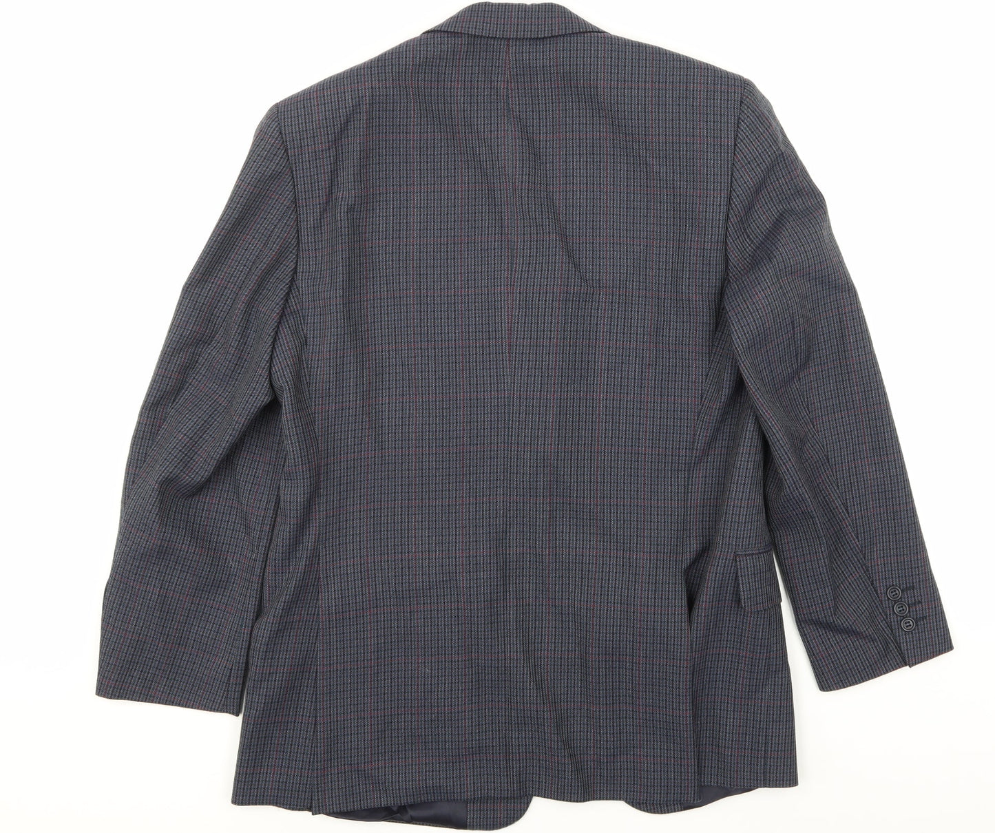 Mens UK Size 38 Preworn Regular Blue Suit Jacket