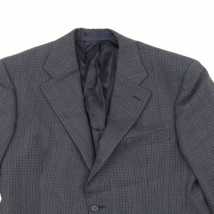Mens UK Size 38 Preworn Regular Blue Suit Jacket