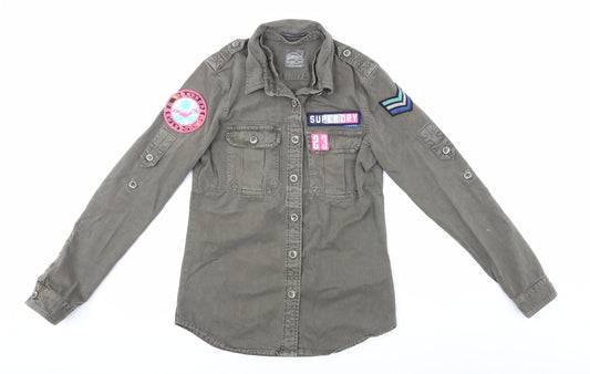 super dry Mens Green    Button-Up