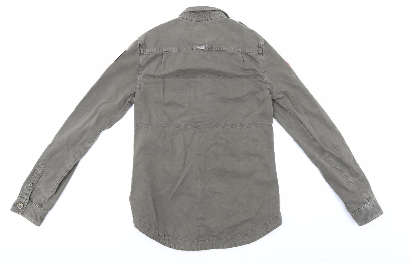 super dry Mens Green    Button-Up