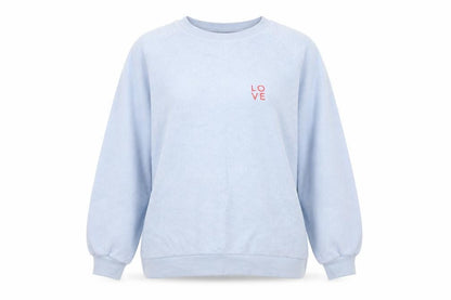 Topshop Womens Blue   Pullover Sweatshirt Size 6