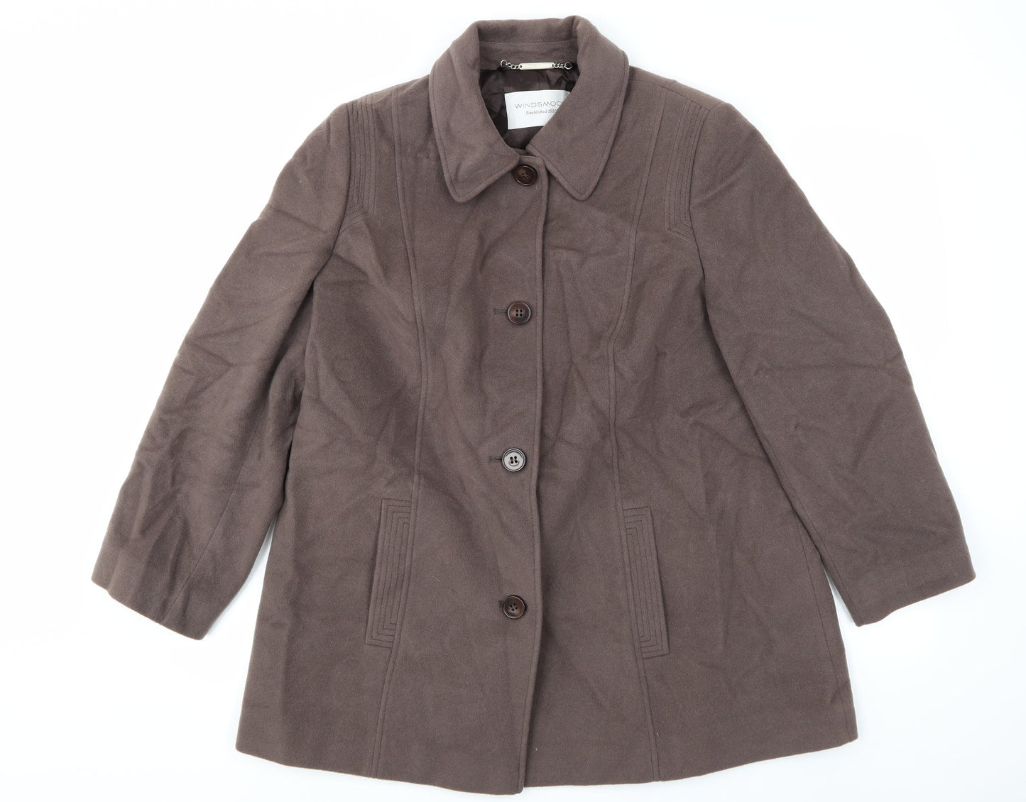 Windsmoore Womens Brown   Jacket Coat
