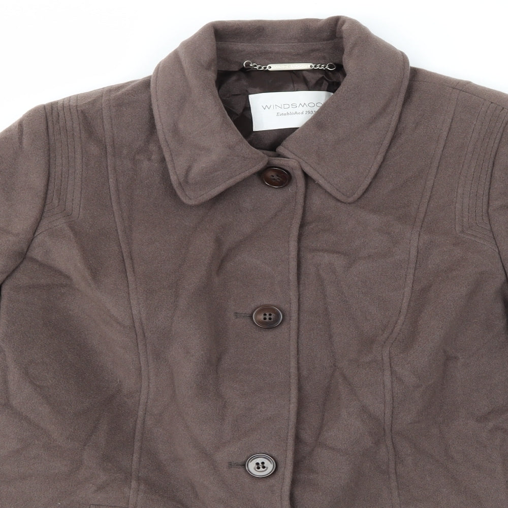 Windsmoore Womens Brown   Jacket Coat