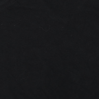 Cameron Mens Black   Pullover Jumper Size 2XL