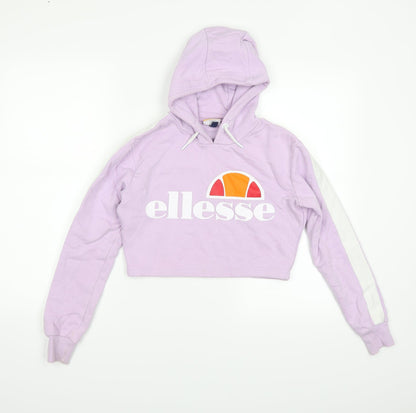 ellesse Womens Purple   Pullover Hoodie Size 4