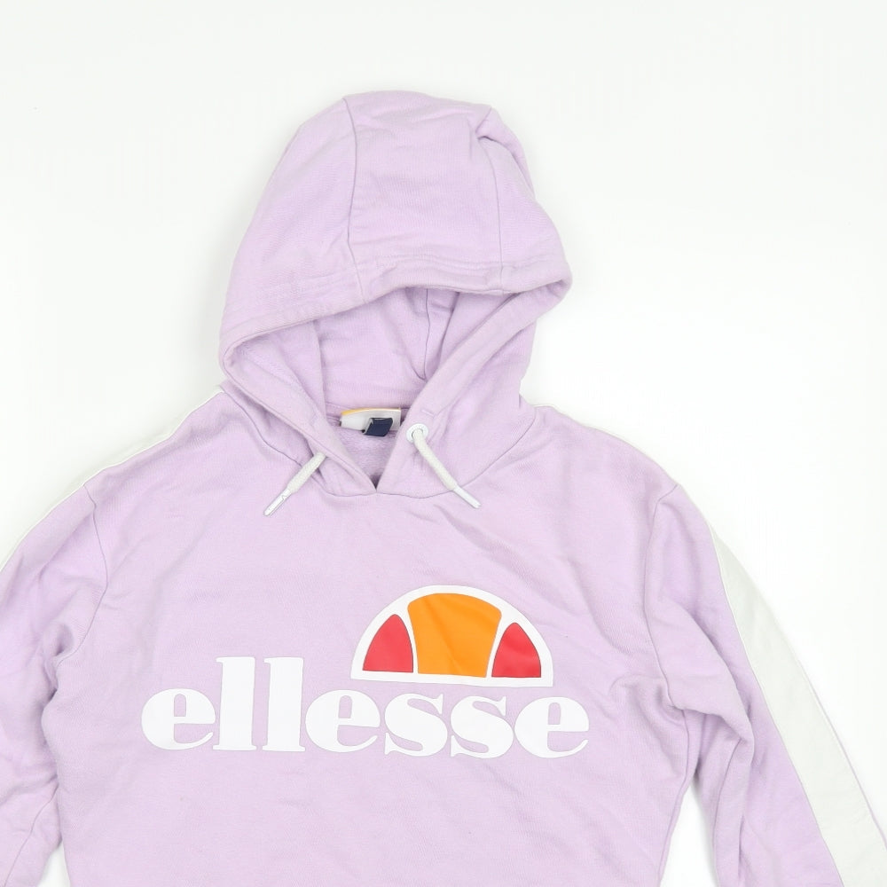 ellesse Womens Purple   Pullover Hoodie Size 4
