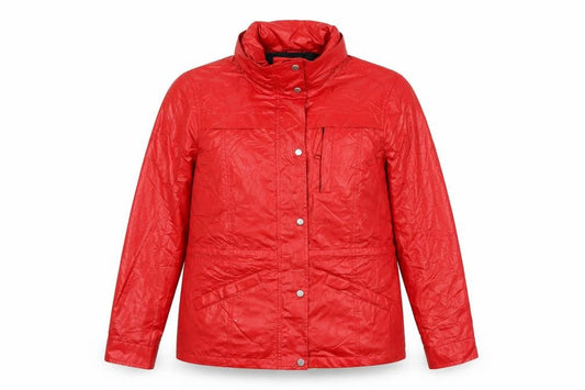 Marks & Spencer Womens Red   Windbreaker Coat Size 12