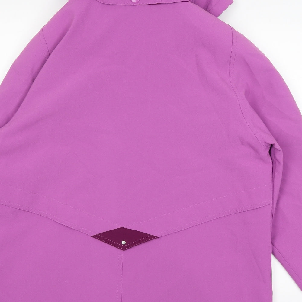 Womens UK Size 14 Finesse Purple Jacket Coat