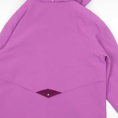 Womens UK Size 14 Finesse Purple Jacket Coat