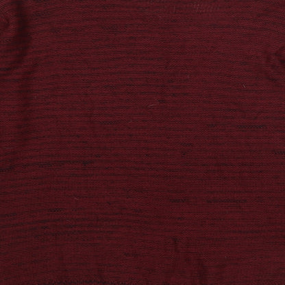 Mia Moda Womens Red   Pullover Jumper Size M