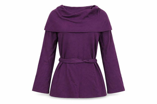 Klass Womens Purple   Pullover Jumper Size L
