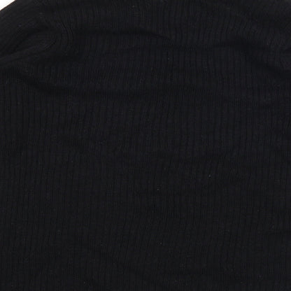 mode Womens Black   Pullover Jumper Size 12