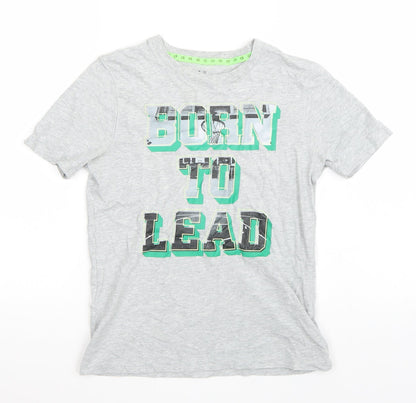 Gap Boys Grey   Basic T-Shirt Size 10-11 Years