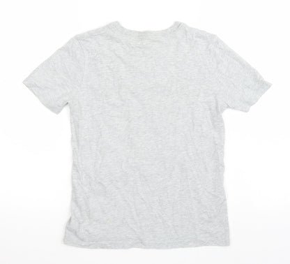 Gap Boys Grey   Basic T-Shirt Size 10-11 Years