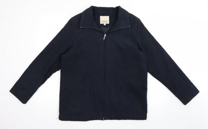 Womens UK Size 14 EWM Blue Jacket