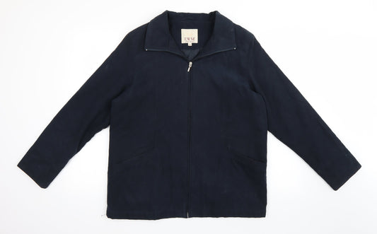 Womens UK Size 14 EWM Blue Jacket