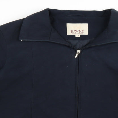 Womens UK Size 14 EWM Blue Jacket