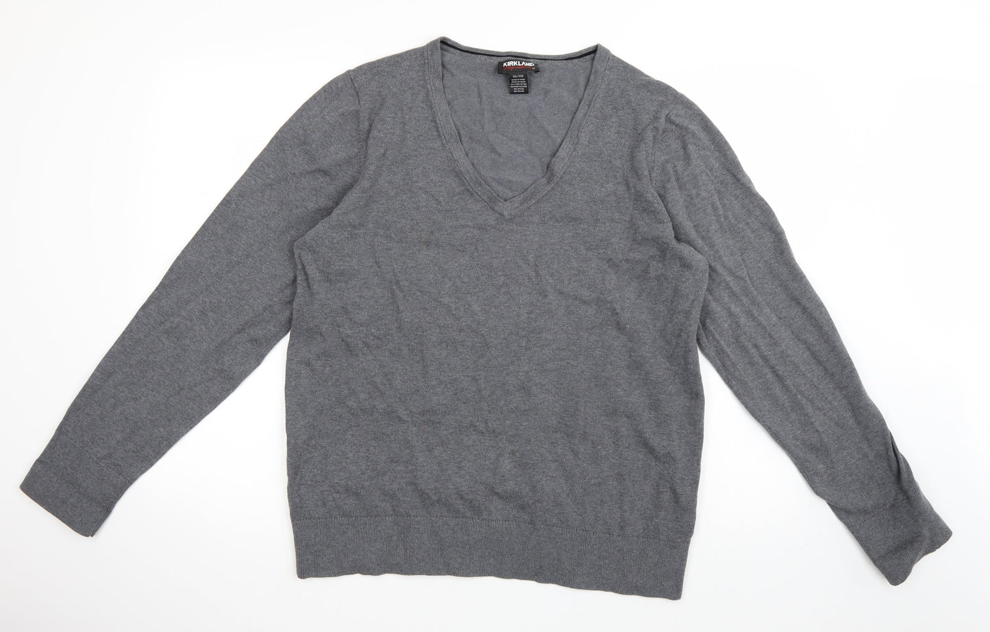 Kirkland Signature Mens Grey   Pullover Jumper Size 2XL
