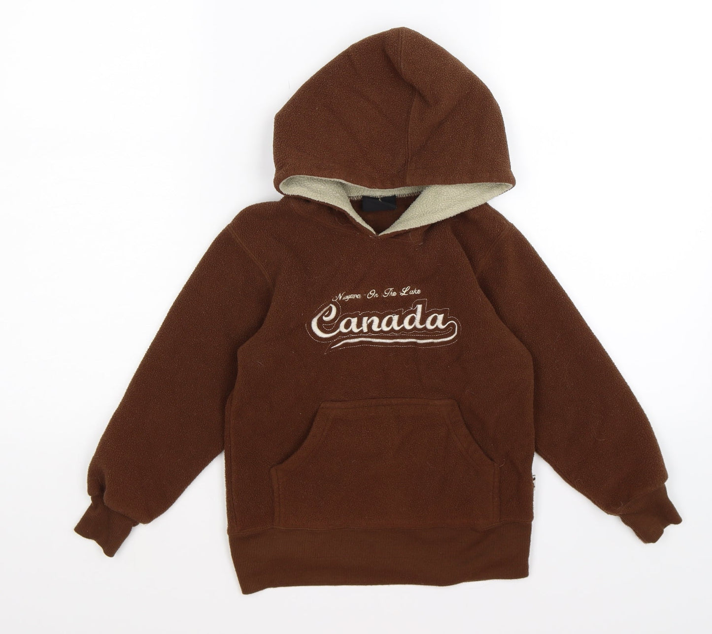 GGS Kids Boys Brown  Rayon Full Zip Hoodie Size 2 Years  - Canada