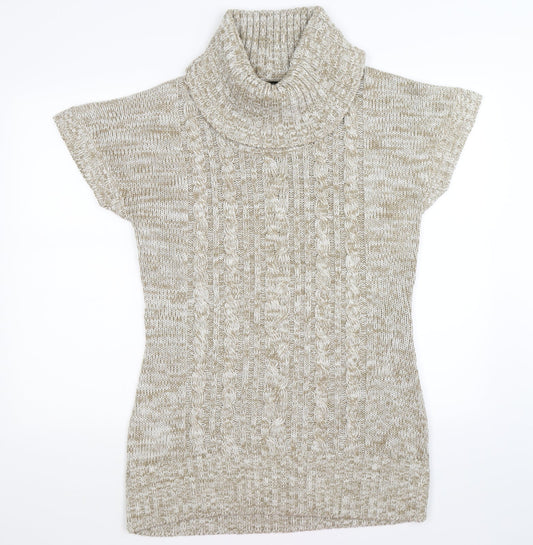 originals Womens Beige  Knit Jumper Dress  Size M