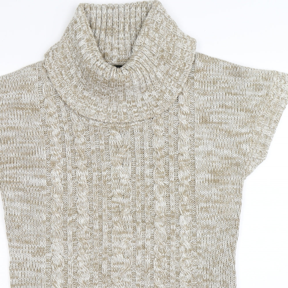 originals Womens Beige  Knit Jumper Dress  Size M