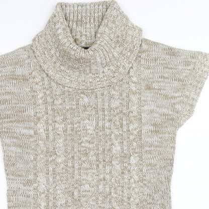 originals Womens Beige  Knit Jumper Dress  Size M