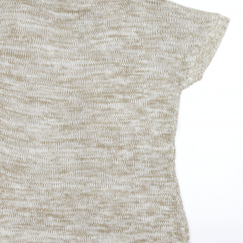 originals Womens Beige  Knit Jumper Dress  Size M