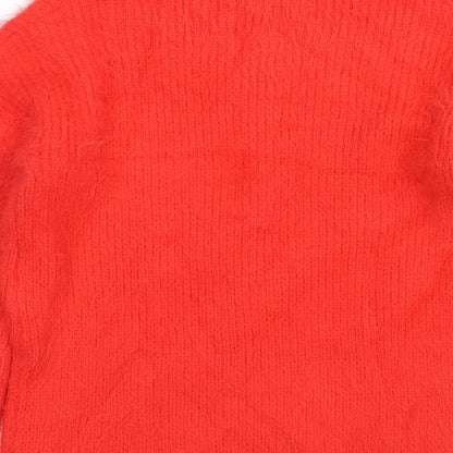 Atmosphere Womens Red  Knit Pullover Jumper Size M