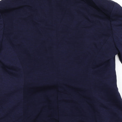 New Look Womens Blue   Jacket Blazer Size 12