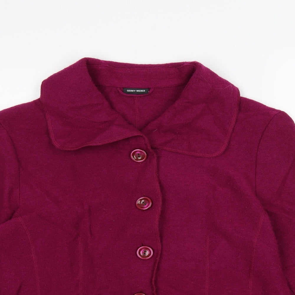 Gerry Weber Womens Purple   Jacket  Size 16